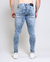 Imagem do CALÇA SKINNY FIT JEANS DESTROYED MARMORIZADA T400®️ / AV1