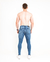 CALÇA SKINNY FIT JEANS DESTROYED T400®️ / R1-D-E na internet