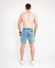 SHORT JEANS CLARO FLORAL / - comprar online
