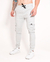 CALÇA CARGO JOGGER SARJA BEGE CINZA / R8-D-O na internet