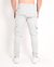 CALÇA CARGO JOGGER SARJA BEGE CINZA / R8-D-O