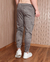 CALÇA CARGO DRAPEADA CETIM CINZA /R4-E-M - loja online