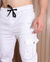 CALÇA CARGO DRAPEADA CETIM BRANCO / R4-E-P - Caunt Jeans Atacado