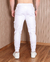 CALÇA CARGO DRAPEADA CETIM BRANCO / R4-E-P