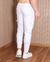 CALÇA CARGO DRAPEADA CETIM BRANCO / R4-E-P - loja online