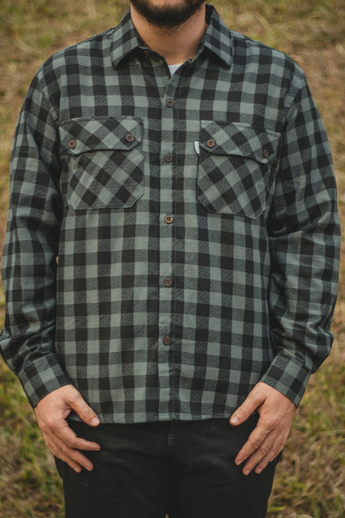 Camisa Flannel Maxi Xadrez Wood