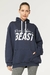 Buzo Hoodie Train Azul Marino