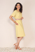 Vestido curto com mangas Lumia - Priori - Loja de Moda Feminina