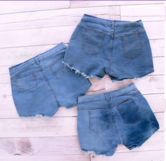 Short Jeans Clara Barra Desfiada 36 Ao 44 Modelos Sortidos - comprar online