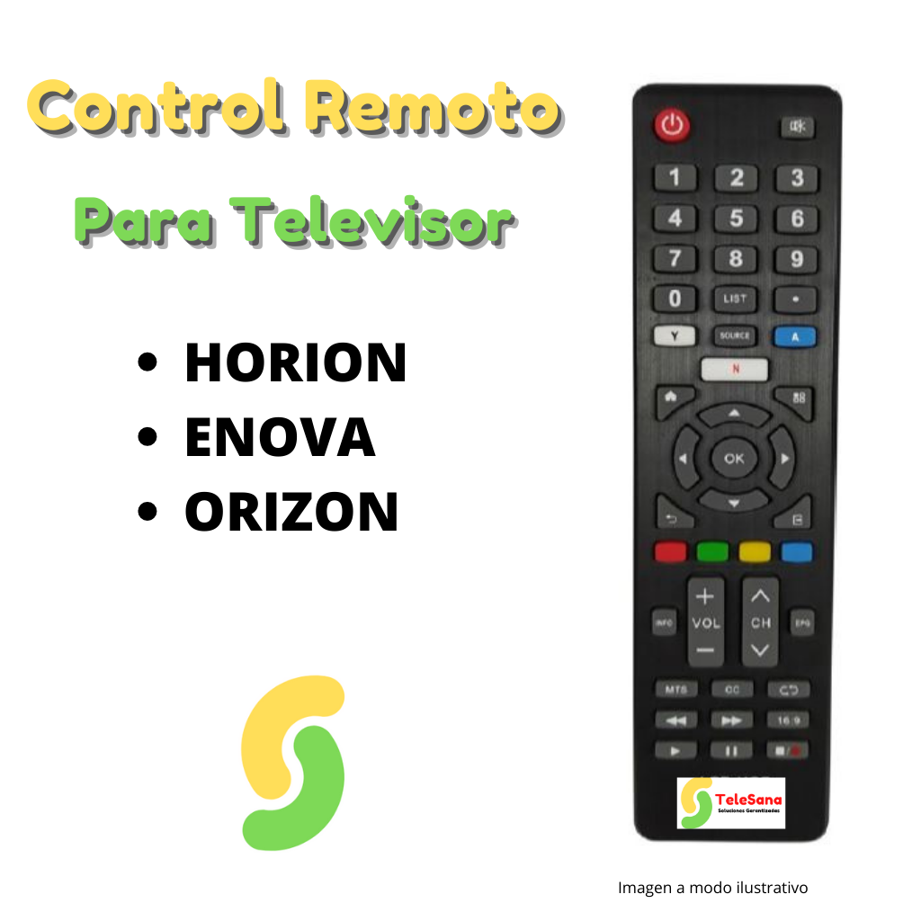Envío germen máscara ORIZON CR LED 0001 Control Remoto - Comprar en TeleSana