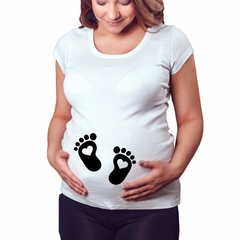 Camisetas tema maternidade 2022 - Rosa Bebê