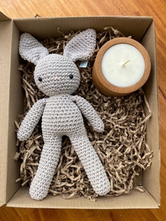 Box Nacimiento Conejo Gris - comprar online