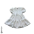 Vestido Doble Volado Blanco - comprar online