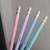 Kit 4 Lápis de escrever com borracha Molin Tons Pastel Line na internet