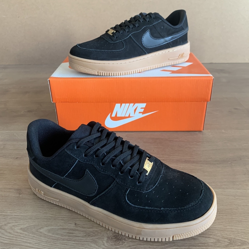 air force preto laranja