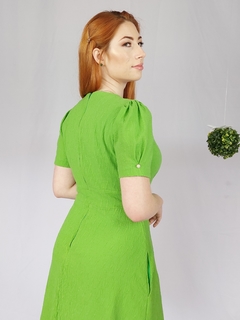 Vestido Midi Apaixonante Verde - Aktis 