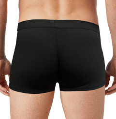 Boxer de tricot con eco cuero - comprar online