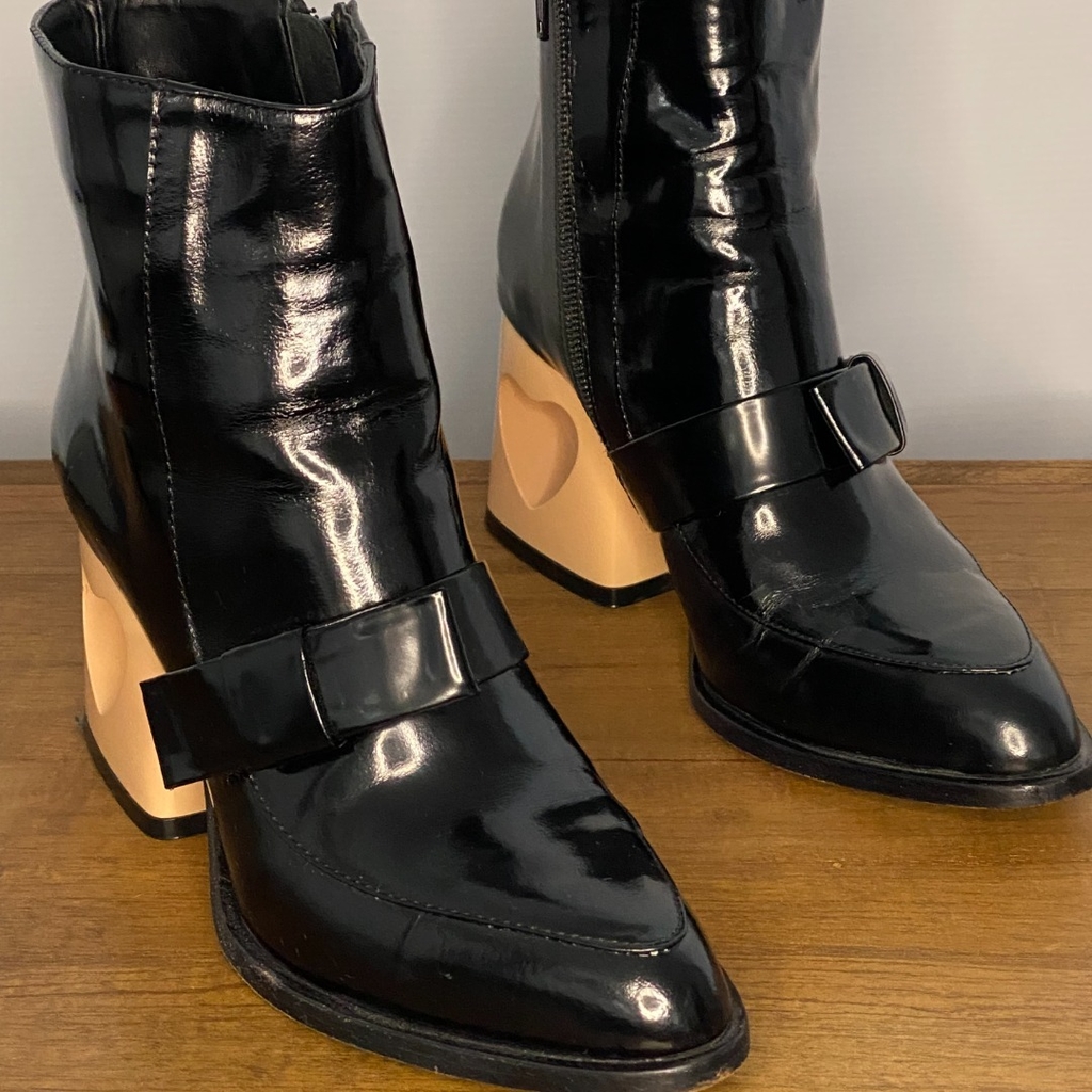 Botas charol Ricky Sarkany - Comprar en Glam Garage