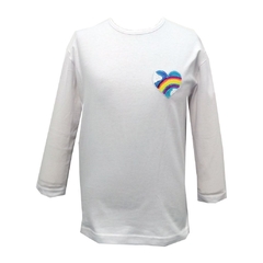 Remera manga larga apliques - ZAK