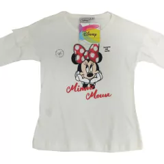 Remera manga larga Minnie lentejuelas - comprar online