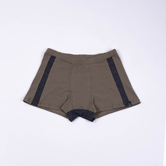 Boxer N°1 [Verde seco+ Gris oscuro] Talle 1
