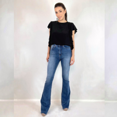 CALÇA JEANS FLARE