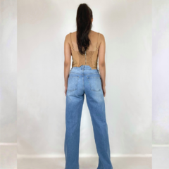 CALÇA JEANS WIDE LEG na internet