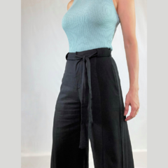 Imagem do CALÇA PANTALONA RECORTES - PRETO
