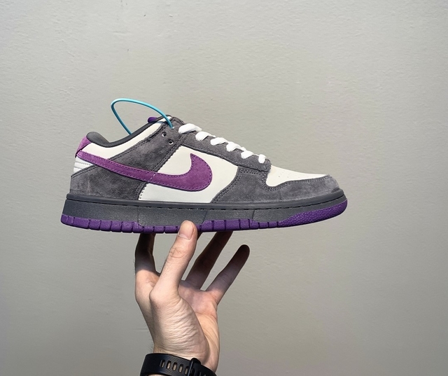 nike dunk low blue and purple