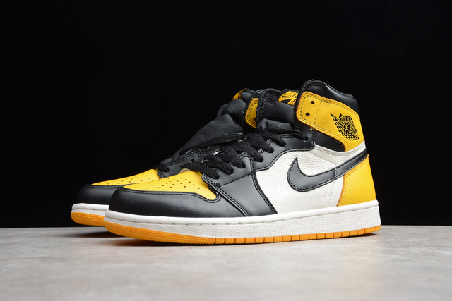 dark yellow jordan 1