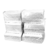 Papel interfolha 2 dobras nobre branco 20x21 com 4800 folhas