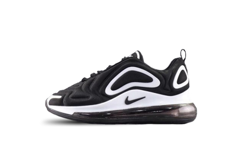 nike air max 720 preto e branco