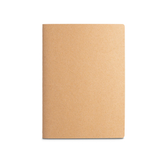 Caderno A4 com capa em cartão (250 g/m²) e cantos redondos personalizado.