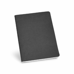 Caderno A5 com 40 folhas e capa flexível em cartão personalizada. na internet