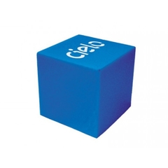 Imagem do Bolinha cubo anti stress em pu personalizada e em formato Cubo