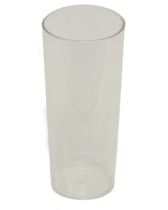Copo long drink 330ml, material plástico translucido e personalizado de logo - loja online