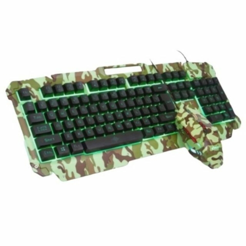 Kit Gamer wired (teclado/mouse) LED TC239 Multi CX 1 UN - Gamers