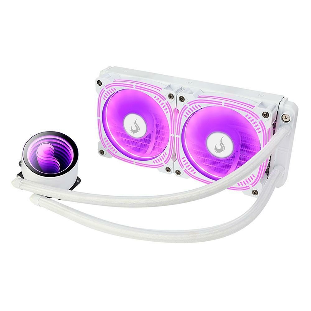 Water Cooler Gamer Rise Mode Aura Frost Pro 240mm ARGB IntelAMD White