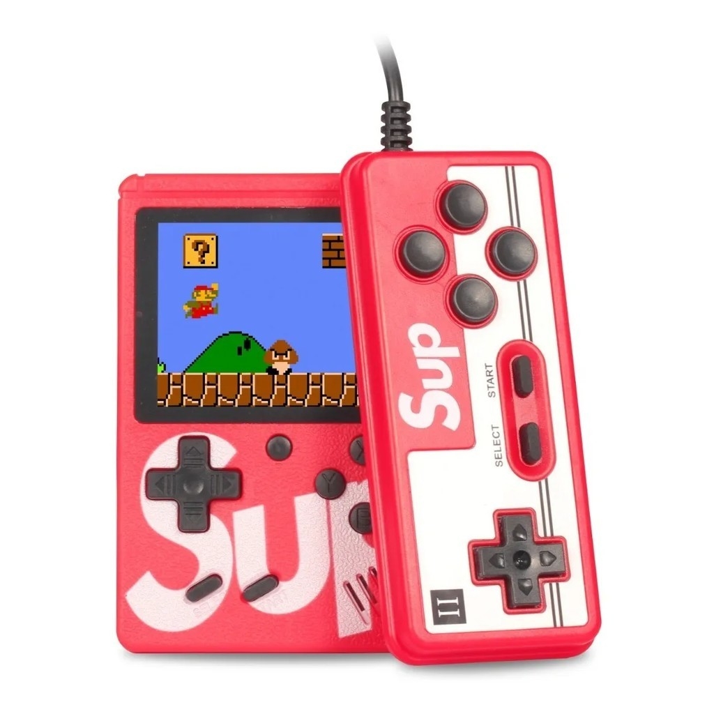 Mini Video Game Portatil 400 Jogos Classico Tv - Ax Super Mario