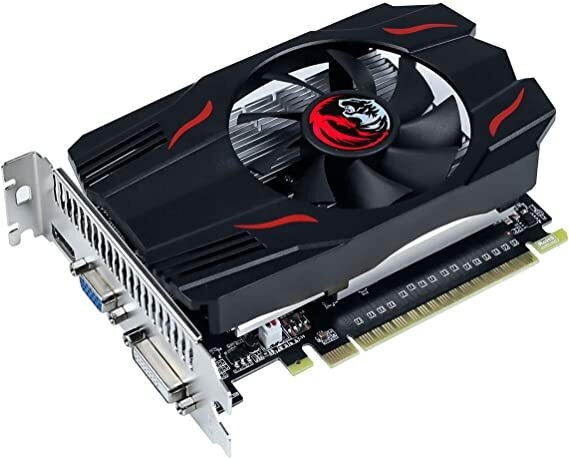 Placa de Vídeo Geforce GT 740 4GB DDR5 Pcyes Single Fan 128 Bits Saída  Hdmi, Dvi, Vga