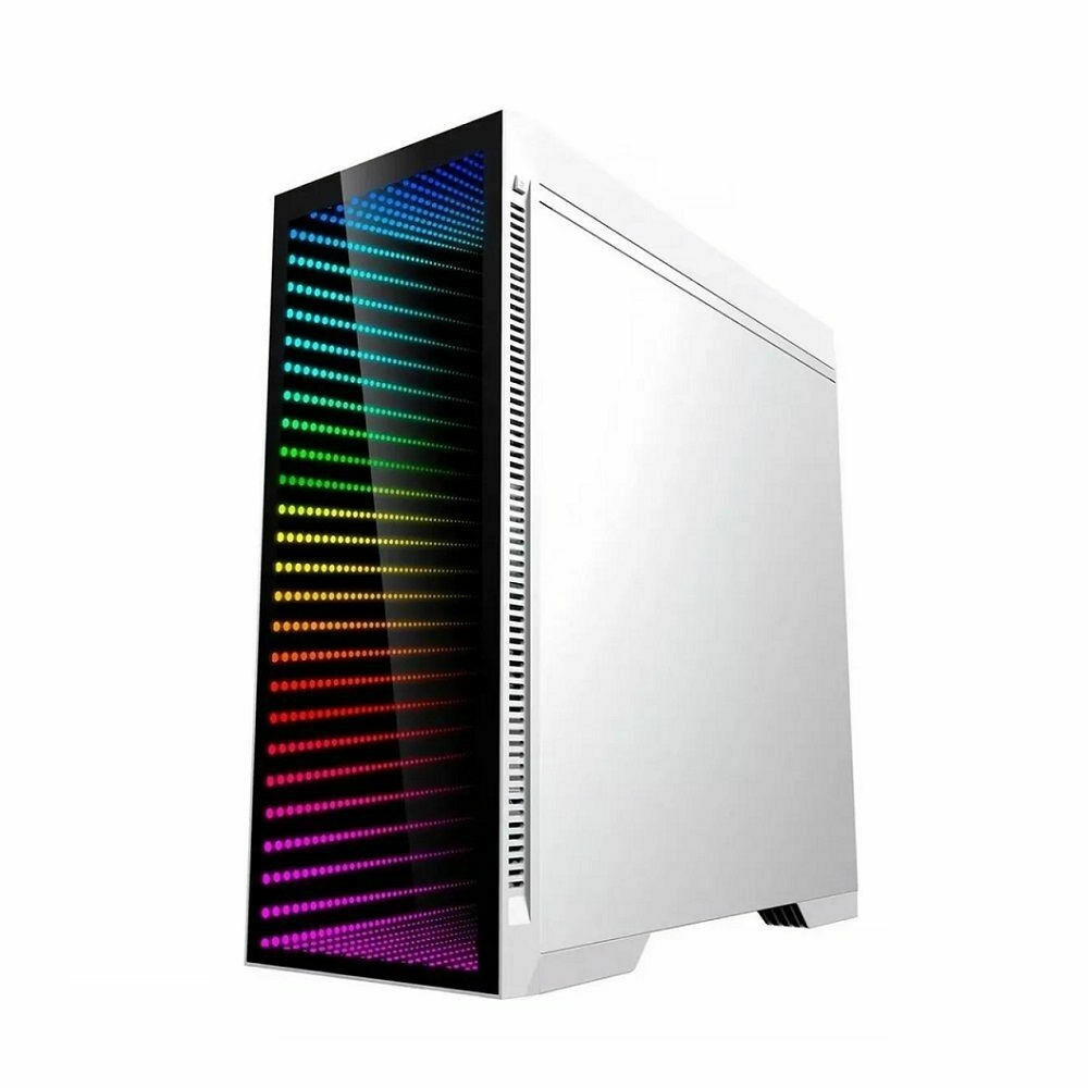 Gabinete super espaçoso pra qualquer hardware, com muito RGB! Se liga no  tamanho – Gamemax Rainbow – TecnoArt Hardware