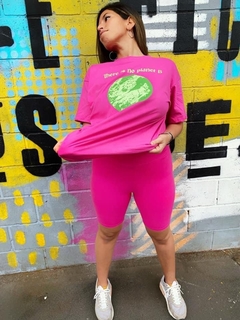 BIKER FUCSIA PLANET - comprar online
