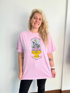 Remera cristal lila mini falla