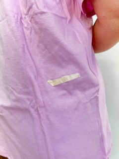 Remera cristal lila mini falla en internet