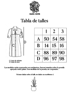 Vestido Iguazu en internet