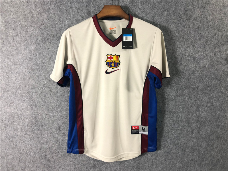 camisa retro do barcelona