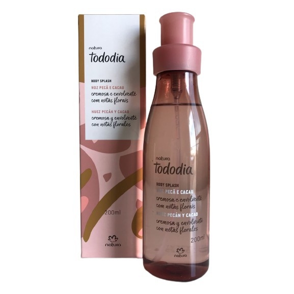 Natura TodoDia Body Splash Noz Pecã e Cacau 200 ml