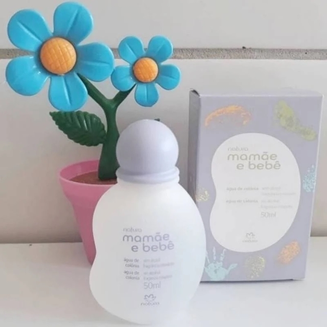 Agua De Colonia Natura Mamae E Bebe Relaxante E Sem Alcool 100 Ml
