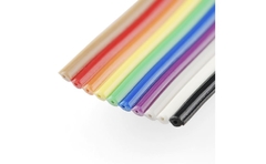 Cabo plano colorido com 10 vias 4,5m - comprar online