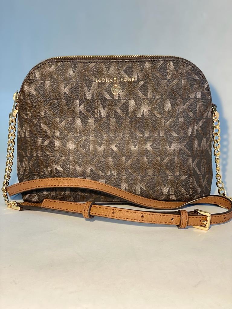 michael kors monogram crossbody bolsa